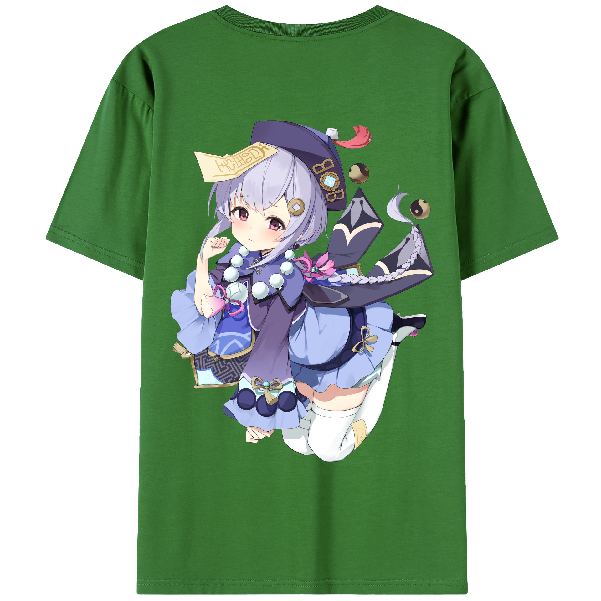 げんし神 七七 なな  genshin Nana レディース半袖Tシャツ(バックプリント)